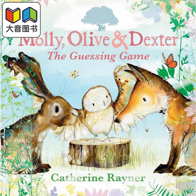 动物三人组猜猜猜 Molly Olive and Dexter The Guessing Game英文原版儿童绘本动物图画故事书精装进口童书大音