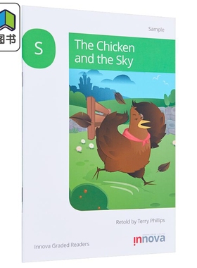英国Innova 经典民间故事分级阅读读物 级别1第8册 小鸡与天空Chicken and the Sky小学英语启蒙课外教辅英文原版 大音