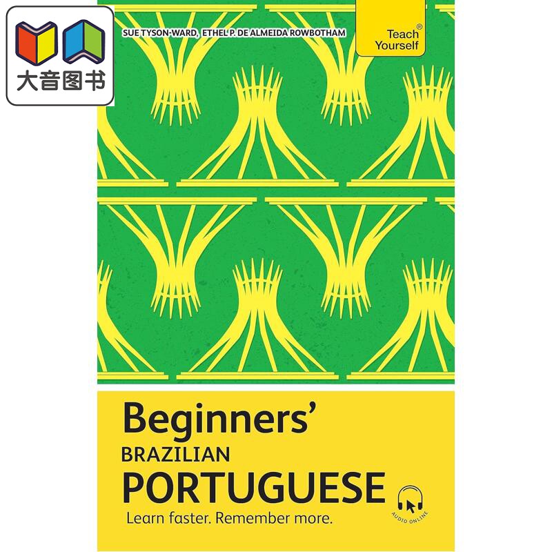 Beginners Brazilian Portuguese 巴西葡萄牙语入门自学教材英文原版Teach Yourself Beginners Language Learning 大音