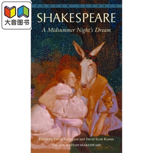 四大喜劇之一 英文原版 小說(shuō) Midsummer Night 英文版 仲夏夜之夢(mèng) 大音 Dream 威廉莎士比亞戲劇