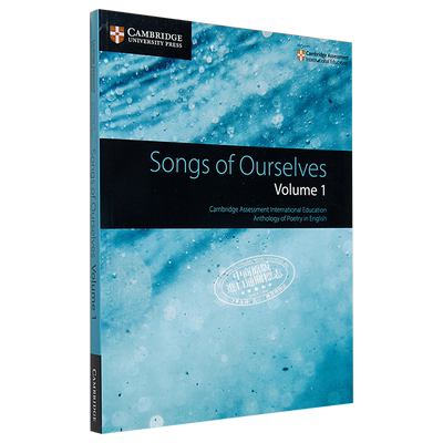 预售 Songs of Ourselves Volume 1 剑桥英语文学我们的歌第1册 大音