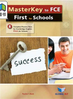 Global ELT Cambridge B2 FCE First Masterkey for Schools 8 Practice Teachers book 校园版 练习测试 教师用书 英文原版2015