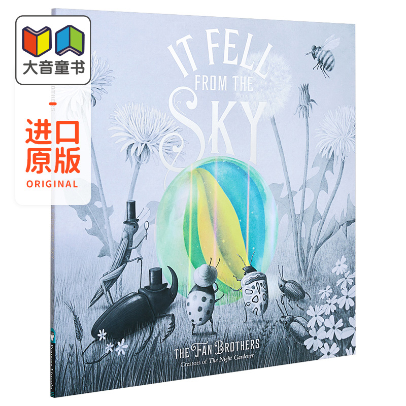 The Fan Brothers It Fell from the Sky 来自天空的你 英版平装 英文原版 精品绘本 儿童故事 Eric Fan 4-6岁 大音