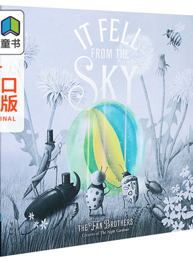 The Fan Brothers It Fell from the Sky 来自天空的你 英版平装 英文原版 精品绘本 儿童故事 Eric Fan 4-6岁 大音