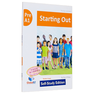 GLOBAL ELT A1 YLE Starter Self Study Edition Students Book with MP3 & Answers 英文原版 剑桥少儿英语 自学套装