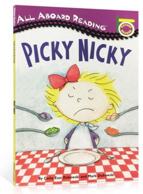 汪培珽第一阶段：11 Picky Nicky 汪培珽书单 儿童分级阅读 4~6岁 英文原版 汪培珽