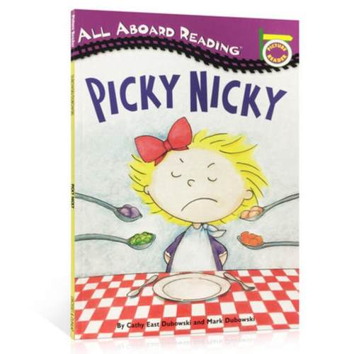 汪培珽第一阶段：11 Picky Nicky 汪培珽书单 儿童分级阅读 4~6岁 英文原版 汪培珽 - 封面