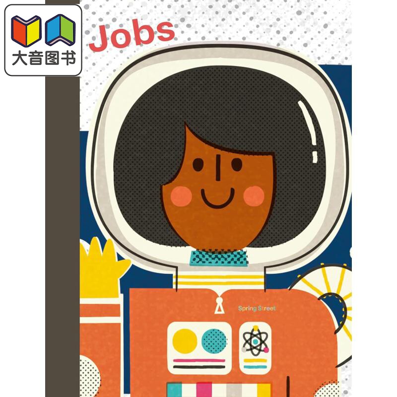 春风街发现书 职业 Spring Street Discover Jobs 英文原版 儿童绘本 知识百科图画书 精装科普读物 进口童书 大音
