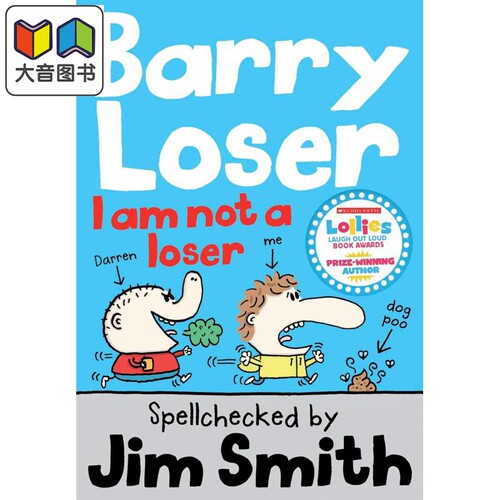 倒霉蛋巴里 我不是失败者 The Barry Loser I am Not a Loser 英文原版 儿童插画故事书 幽默笑话 进口儿童读物 大音