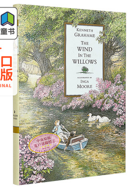 The Wind in the Willows 古典插画版 柳林风声 儿童文学经典 名著作品 小说故事图画书 英文原版 进口图书 大音