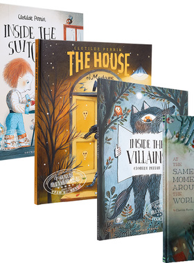 Clotilde Perrin 精品亲子绘本系列 M夫人的房子 The House of Madame M 名家机关互动书 探险历奇 12岁以上 英文原版