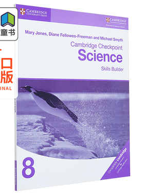 剑桥大学出版Cambridge checkpoint skill builder workbook 8初中科学技能建设者练习册八年级