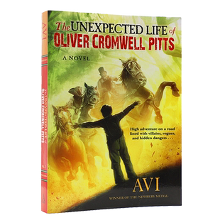 原版进口 The Unexpected Life of Oliver Cromwell Pitts 意外人生冒险小说 学生课外阅读书 提高英文水平 Avi