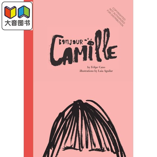 Bonjour Camille 妳好卡米拉 英文原版 进口原版 6岁到9岁 精装 儿童图画故事书 Laia Aguilar