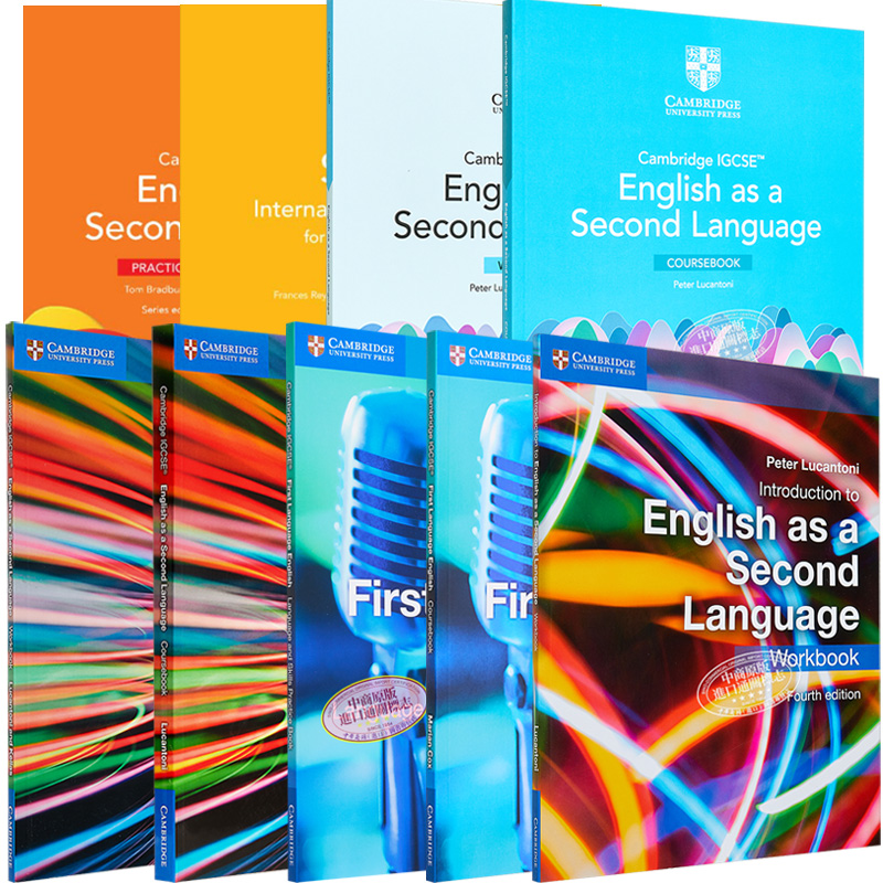 剑桥 IGCSE 系列 English Skills For ESL First & Second Language 英语技巧教材练习册英文原版 部分含资源 Coursebook Workbook 书籍/杂志/报纸 儿童读物原版书 原图主图