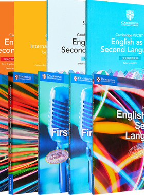 剑桥CIE考试局 Cambridge IGCSE 系列 English Skills ESL First & Second Language 英语技巧教材练习册英文原版 部分含资源