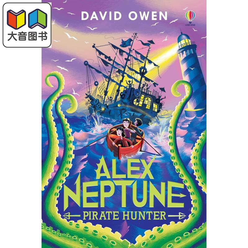 亚历克斯 海盗猎手 Alex Neptune Pirate Hunter 英文原版 儿童文学章节小说 奇幻冒险故事书 进口小初文学 9岁+ 大音