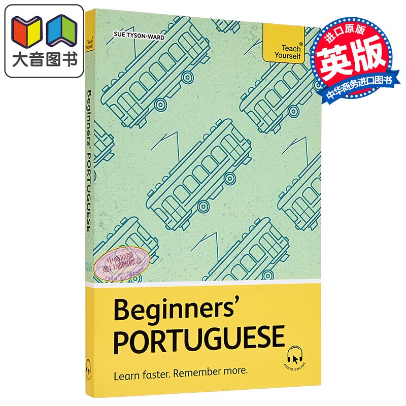 葡萄牙语入门 学得更快 自学教材英文原版 Beginners Portuguese Teach Yourself Beginners Language Learning 大音