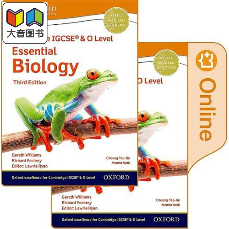 NEW Cambridge IGCSE&O Level Essential Biology  剑桥IGCSE&O级基础生物学 书籍/杂志/报纸 科学技术类原版书 原图主图