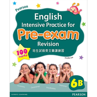 PEARSON ENGLISH INTENSIVE PRACTICE FOR PRE EXAM REVISION 6B 培生试前英文精读练习 一至六年级 香港小学补充练习 英文科