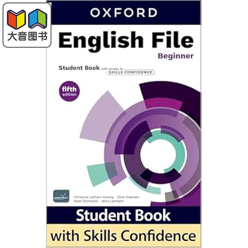 牛津中学英语口语教材 英语档案第五版学生书含电子资源 入门级A1 English File fifth ed Beginner Student Book 大音