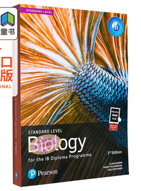 Pearson IB Diploma Programme Biology Standard Level 培生IBDP国际文凭 2023版 生物初阶课程课本含电子书 英文原版进口教材