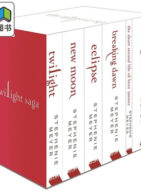 暮光之城6册合集白色封面 大音
