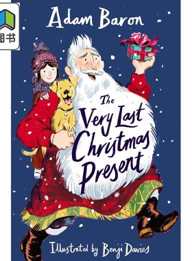 预售 迟来的圣诞礼物 Adam Baron The Very Last Christmas Present 英文原版 儿童文学 章节故事书 进口童书精装 7岁+ 大音