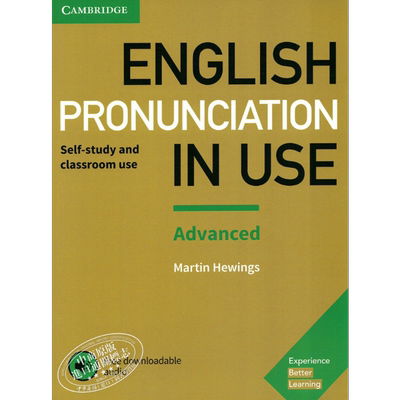Cambridge English in Use 系列 Pronunciation Advanced Book with Answers 剑桥高级国际英语语音配答案音频 英文原版 工具