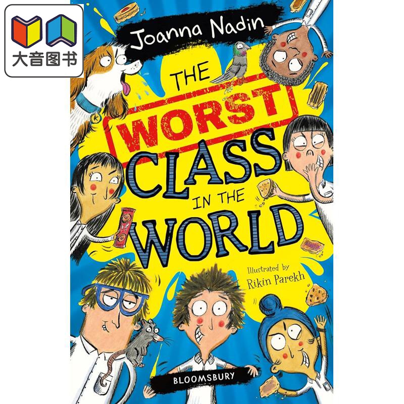 爆笑连连的班级1 The Worst Class in the World 英文原版进口 爆笑青少年小说 插图章节故事书 儿童文学 7岁以上 大音