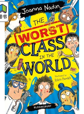 预售 爆笑连连的班级1 The Worst Class in the World 英文原版进口 爆笑青少年小说 插图章节故事书 儿童文学 7岁以上 大音