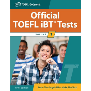 2024年新版官方托福iBT考试指南第一册 第5版 Official TOEFL iBT Tests Volume 1, Fifth Edition 大音