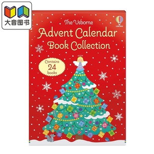 Book 大音 The 儿童绘本故事书 英文原版 Collection Calendar Advent Usborne 24册 尤斯伯恩圣诞盲盒书倒数日历