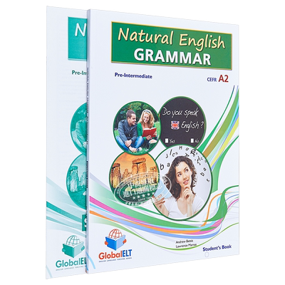 Natural English Grammar 3 Pre-intermediate Self-study Global ELT自然英语语法3 初中级自学套装 7-12岁