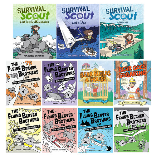 MaxwellEaton英文原版绘本