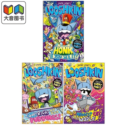 疯猫的日常记录英文原版儿童