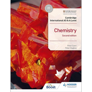 Cambridge International as & a Level Chemistry Students Book 剑桥国际AS Alevel化学学生用书 第2版 大音