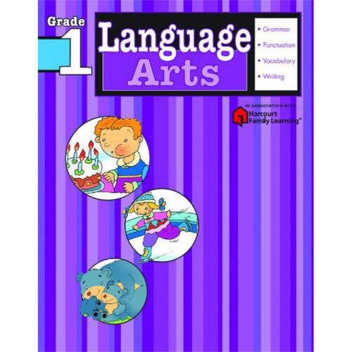 FLASHKIDS 语言艺术 1年级 Language Arts Grade 1 小学教辅教材工具书 语言技巧学习 英文学习 7-12岁 英文原版