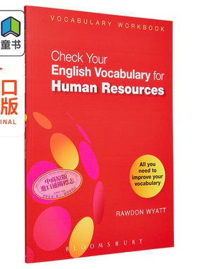 Check Your English Vocabulary for Human Resources 检查您的人力资源英语词汇 Bloomsbury 英文原版 英语词汇学习 大音