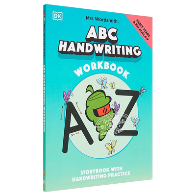 DK:Mrs Wordsmith ABC Handwriting Book 沃德史密斯夫人书法1阶（4-7岁）英文原版