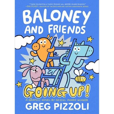 Baloney and Friends Going Up 桥梁漫画书 胡说八道的朋友们2 英文原版小初文学 进口图书 儿童绘本 故事图画书 大音