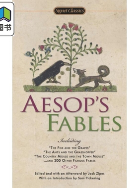 伊索寓言 英文原版 经典名著 Aesop's Fables Signet Classics 大音