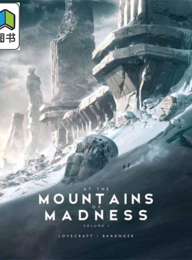 预售 洛夫克拉夫特 疯狂山脉 卷一 Francois Baranger插画版 英文原版 At the Mountains of Madness Vol 1 H P Lovecraft 大音