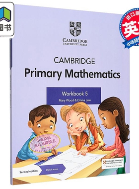 NEW Cambridge Primary Mathematics Workbook 5 with Digital Access (1 Year) 剑桥小学数学练习册五年级 大音