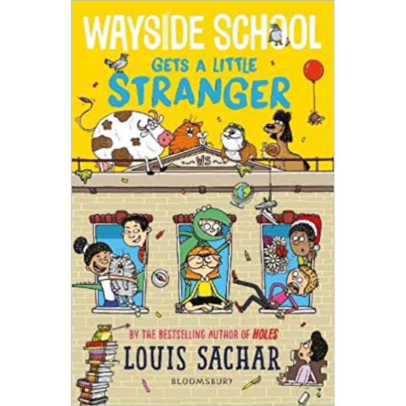 Wayside School Gets a Little Stranger 歪歪路小学3新来的代课老师 英文原版儿童绘本 小初文学 Louis Sachar 大音