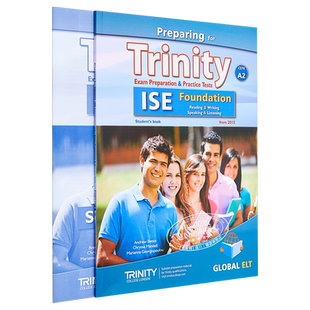 Preparing for Trinity-ISE Foundation CEFR A2 备考口语综合技能预备级听说读写自学套装 含答案 7-12岁