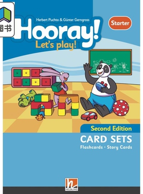 黑布林儿童英语课程入门级 卡片套装Hooray! Lets Play! Starter Cards Set 英文原版 进口图书 教材教辅参考书 大音