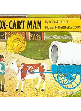凯迪克：赶牛车的人 进口英文原版绘本 Ox-Cart Man 凯迪克金奖绘本 充满诗意的绘本 展现新英格兰居民的田园生活 四季更迭