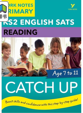 英语 SATs 英国小升初考试 KS2 约克笔记 English SATs Catch Up Reading York Notes for KS2 英文原版 大音