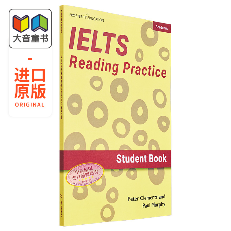 IELTS Academic Reading Practice Student Book雅思考试学术类阅读练习学生用书英文原版进口图书大音